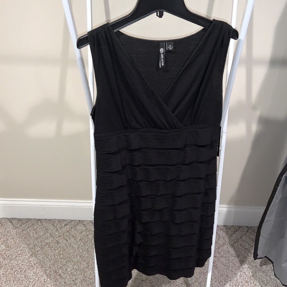 Milano black dress